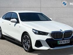 Alpine white Used 2025 BMW i5 M Sport Sedan | £45,591 (Fair price)