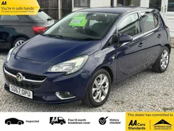Blue Used 2017 Vauxhall Corsa SRi Hatchback | £5,695 (Good price)