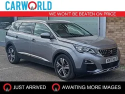Grey Used 2020 Peugeot 5008 Allure MPV | £15,400 (Fair price)