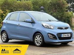 Blue Used 2014 Kia Picanto 2 Hatchback | £2,990 (Fair price)