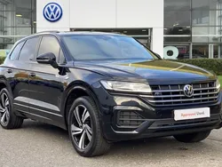 Black Used 2019 VW Touareg R-line SUV | £40,995