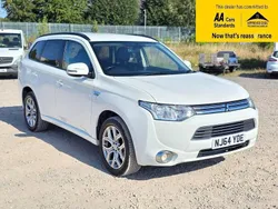 White Used 2014 Mitsubishi Outlander P-HEV SUV | £7,488 (Good price)