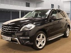 Black Used 2015 Mercedes ML250 AMG line SUV | £13,499 (Fair price)