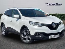 White Used 2018 Renault Kadjar Dynamique SUV | £7,649 (Fair price)