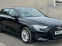Black Used 2022 Audi A3 Hatchback | £21,561 (Good price)