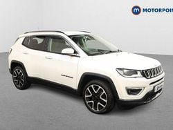 White Used 2020 Jeep Compass Limited SUV | £13,099 (Fair price)