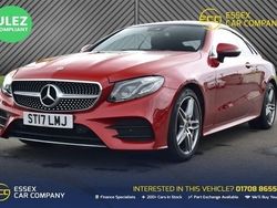 Red Used 2017 Mercedes E220 AMG line Coupe | £19,295 (Expensive)