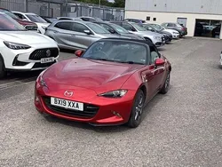 Red Used 2019 Mazda MX5 Cabriolet | £13,800 (Good price)