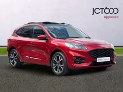 Red Used 2022 Ford Kuga ST-Line X SUV | £25,672 (A bit pricey)