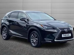 Graphite black Used 2018 Lexus NX300h Luxury Line SUV | £16,950 (Fair price)
