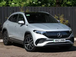 Iridium silver metallic Used 2022 Mercedes EQA350 AMG Line Premium SUV | £27,498 (A bit pricey)