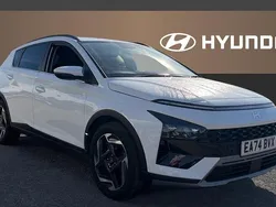 White Used 2024 Hyundai Bayon Ultimate SUV | £18,615 (A bit pricey)
