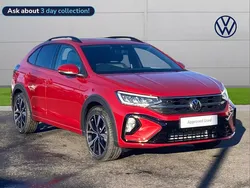 Red Used 2024 VW Taigo R-line SUV | £21,888 (Fair price)