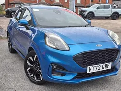 Blue Used 2022 Ford Puma ST-Line X Hatchback | £16,260 (Fair price)