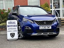 Blue Used 2020 Peugeot 3008 Premium Hatchback | £16,595 (Good price)
