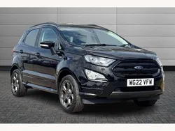 Black Used 2022 Ford Ecosport ST-Line SUV | £14,599 (Fair price)