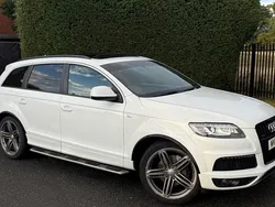 White Used 2014 Audi Q7 S-line plus SUV | £9,995 (Good price)