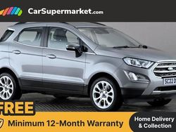 Silver Used 2022 Ford Ecosport Titanium SUV | £10,197 (Fair price)