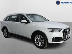 White Used 2023 Audi Q7 Sport SUV | £37,699 (Good price)