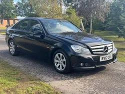 Black Used 2012 Mercedes C200 SE Sedan | £1,850 (Fair price)