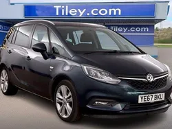 Green Used 2017 Vauxhall Zafira SRi MPV | £7,990 (Expensive)