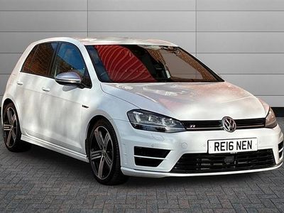 Used VW Golf VII R 300 HP (220 kW) 2016 White Hatchback