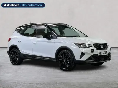New Seat Arona Black Edition 113 HP (83 kW) 2025 White SUV