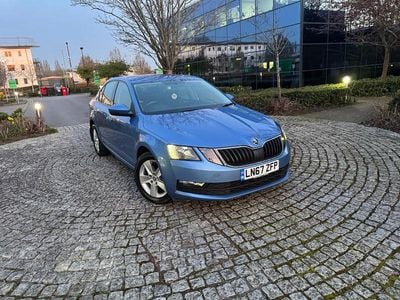 Used Skoda Octavia SE 150 HP (110 kW) 2017 Blue Hatchback