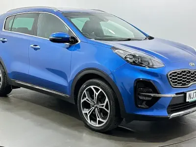 Used Kia Sportage GT-Line 177 HP (130 kW) 2021 Blue SUV