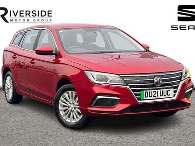 Dynamic red Used 2021 MG MG5 EV Excite Estate | £10,790 (Good price)