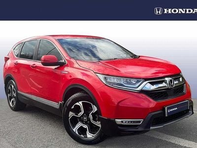 Used Honda CR-V Hybrid 184 HP (135 kW) 2019 Red SUV