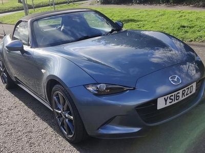 Used Mazda MX5 Inclusive 158 HP (116 kW) 2016 Blue Cabriolet