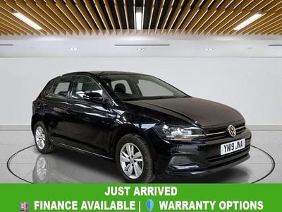 Used VW Polo SE 95 HP (69 kW) 2019 Black Hatchback