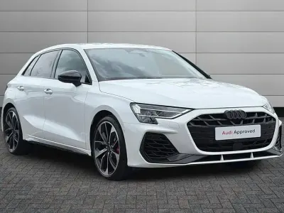 Used Audi S3 Sportback Black Edition 333 HP (244 kW) 2025 White Hatchback