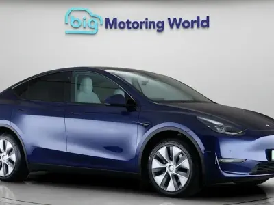 Used Tesla Model Y Long Range AWD 378 kW (514 HP) 2022 Blue SUV
