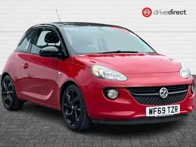 Used Vauxhall Adam 70 HP (51 kW) 2019 Red Hatchback