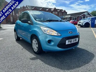 Used Ford Ka Studio 69 HP (50 kW) 2011 Blue Hatchback