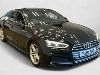 Used Audi A5 S-Line 2018 Black Coupe