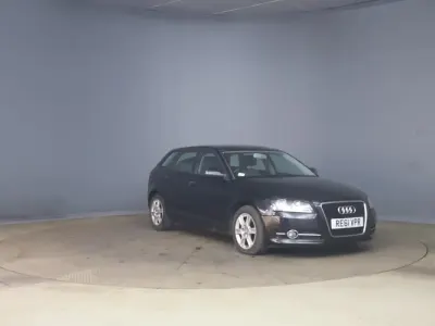 Used Audi A3 2011 Black Hatchback