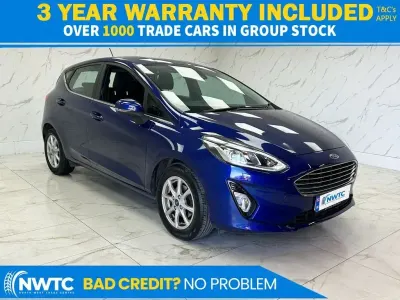 Used Ford Fiesta Zetec 100 HP (73 kW) 2017 Blue Hatchback