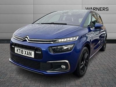 Blue Used 2018 Citroën C4 SpaceTourer Flair MPV | £8,495 (Good price)