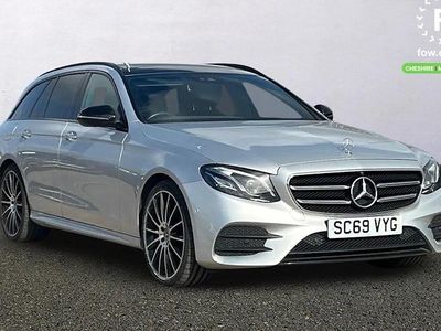 Used Mercedes E220 Active 194 HP (142 kW) 2020 Silver Estate