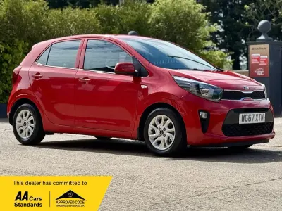Second-hand Kia Picanto 83 CP (61 kW) 2018 Roșu Hatchback