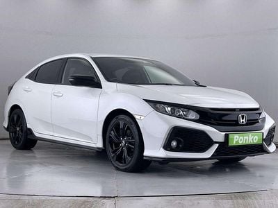 White Used 2018 Honda Civic Sport Hatchback | £11,420 (Fair price)