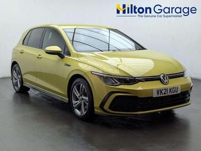 Used VW Golf VIII R-line 150 HP (110 kW) 2021 Yellow Hatchback