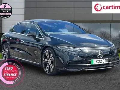 Used Mercedes EQS450+ Exclusive Luxury 244 kW (333 HP) 2022 Black Hatchback