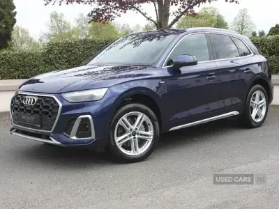 Used Audi Q5 S-Line 204 HP (150 kW) 2023 Blue SUV