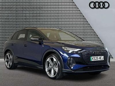 Used Audi Q4 e-tron Black Edition 206 kW (281 HP) 2025 Blue SUV