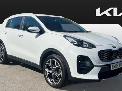 Używany Kia Sportage GT-Line 136 KM (100 kW) 2020 Biały SUV