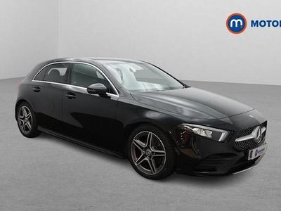 Used Mercedes A200 AMG line 163 HP (119 kW) 2019 Black Hatchback